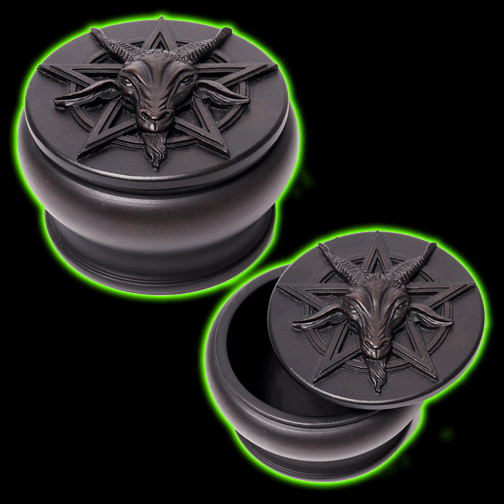 Baphomet Trinket Box