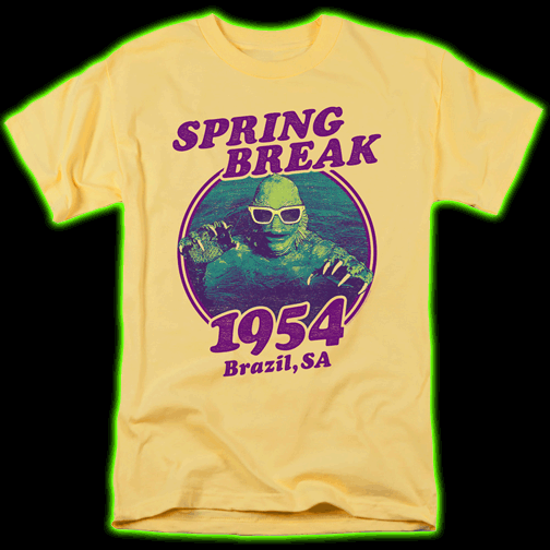 Creature From the Black Lagoon Spring Break 1954 T-Shirt
