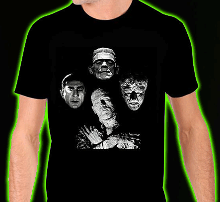 Universal Monster Band Men's Tee