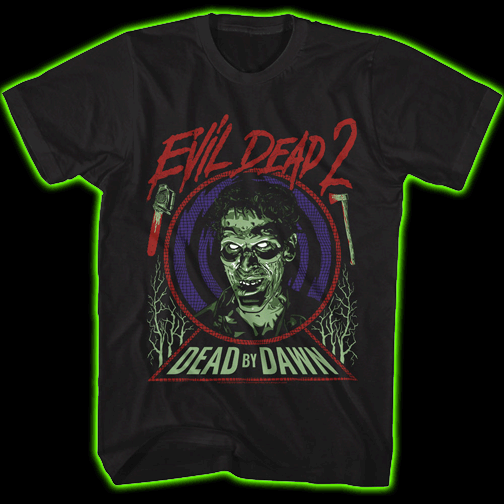Evil Dead 2 Possessed Ash Dead by Dawn T-Shirt