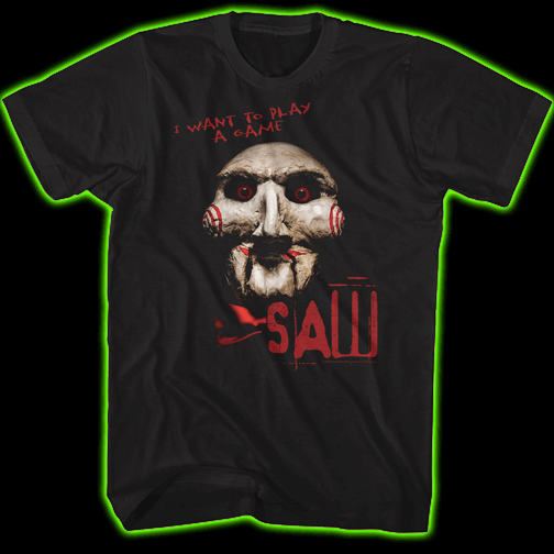 SAW - I Want to Play a Game T-Shirt