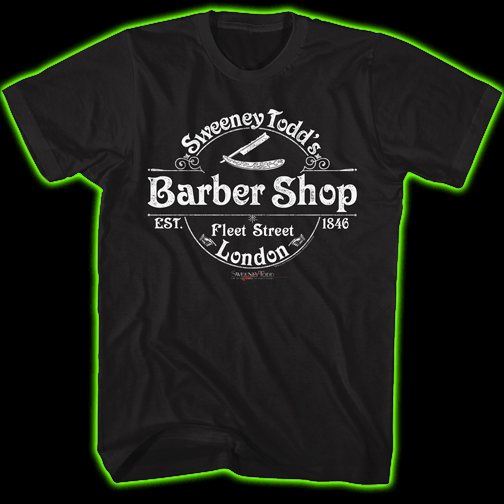 Sweeney Todds Barber shop T-Shirt