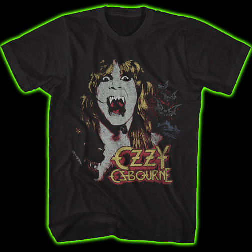 Ozzy Speak of the Devil Vampire T-Shirt