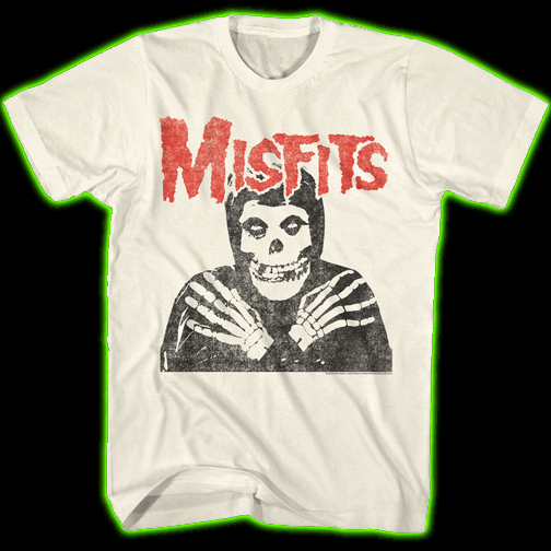 MISFITS FIEND Crossed Arms White T-Shirt