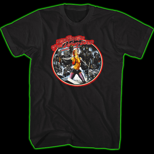 RETURN OF THE LIVING DEAD TRASH CIRCLE T-SHIRT