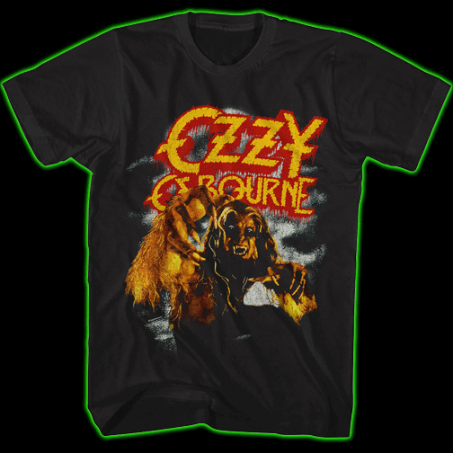 OZZY BARK AT THE MOON T-SHIRT