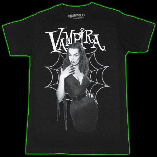 Vampira Cobweb T-shirt