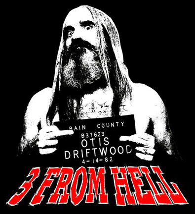 CLEARANCE: Rob Zombies 3 From Hell Otis Exclusive T-Shirt - Was $25 Now $18