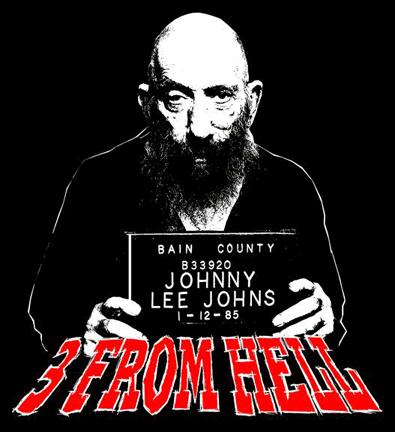 CLEARANCE: Rob Zombies 3 From Hell Exclusive Captain Spaulding T-Shirt -  Was $25 Now $18