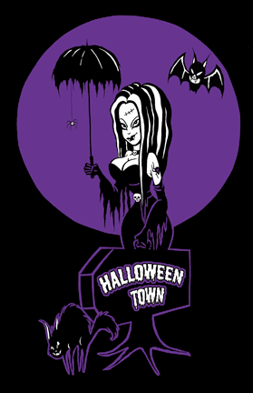 Halloween Town Logo shirt