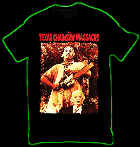 The Texas Chainsaw Massacre Leatherface & Grandpa<br>Color T-Shirt