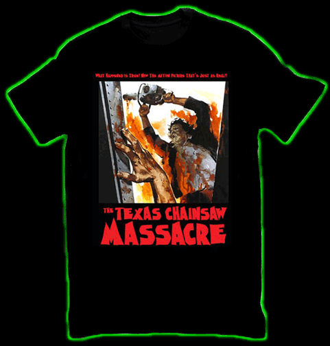 The Texas Chainsaw Massacre Italian Movie Poster T-Shirt