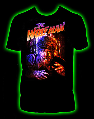 Color Wolfman Black T-Shirt