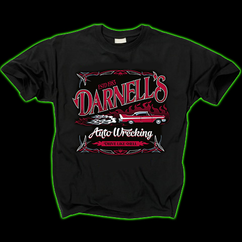 christine car t shirt