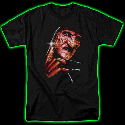 A Nightmare On Elm Street Freddy Krueger Face T-Shirt