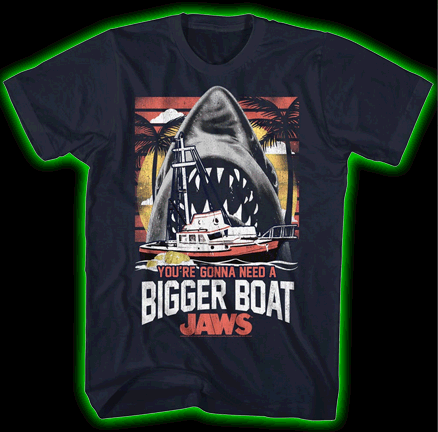 Jaws Bigger Boat T-Shirt