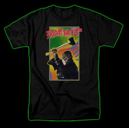 Friday The 13th Jason Retro Game T-Shirt