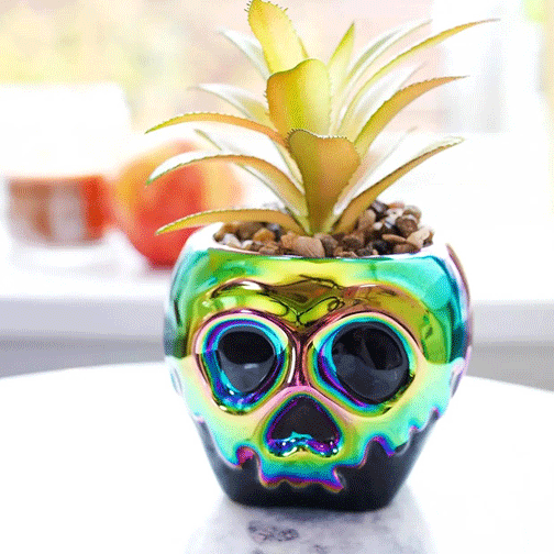 Disney Villains Poison Apple Mini Ceramic Planter