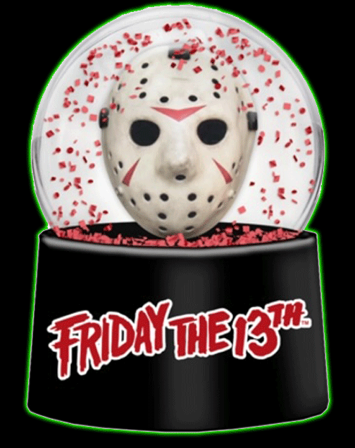 Jason Friday the 13th 45mm Snow Globe