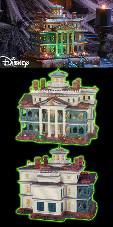 Disneyland Haunted Mansion Department 56 display