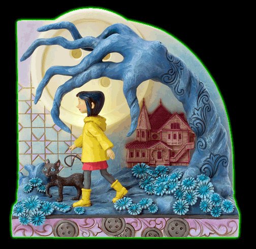 Coraline Claw Tree and Moon Enesco Jim Shore Figurine