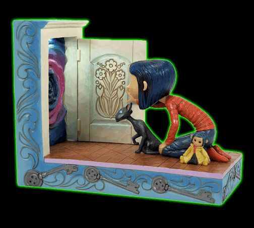 Coraline with Hidden Door Enesco Jim Shore Figurine