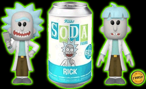 Funko Rick & Morty Vinyl Soda Rick Limited Edition of 10,000! Figure