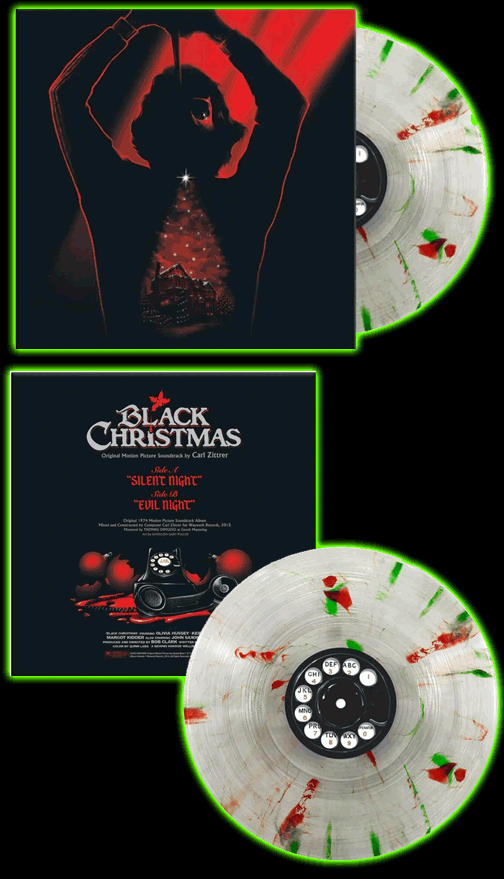 Black Christmas Vinyl Record