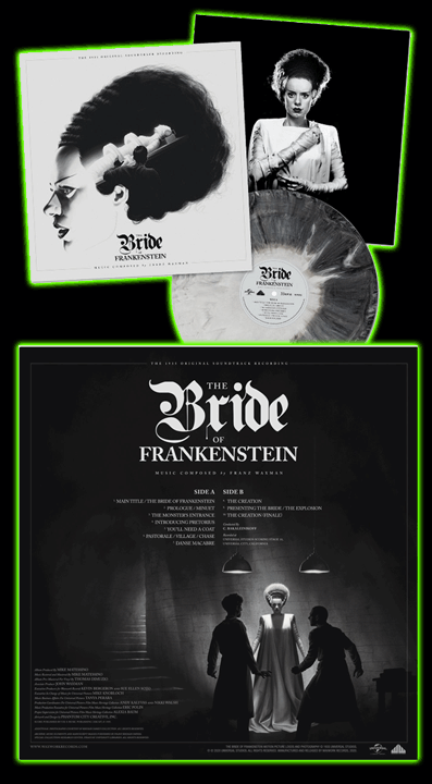 The Bride of Frankenstein Soundtrack LP