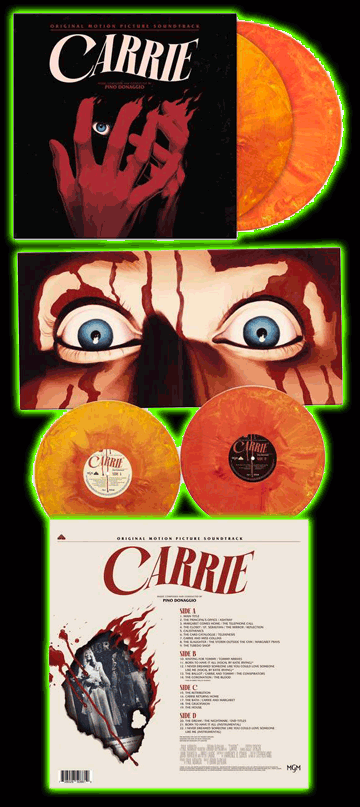 CARRIE Original Motion Picture Soundtrack Vinyl LP