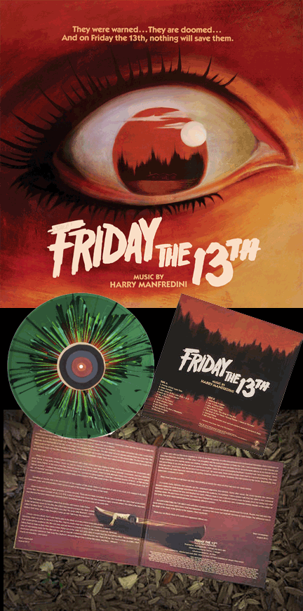 FRIDAY THE 13TH Part One Vinyl Soundtrack LP