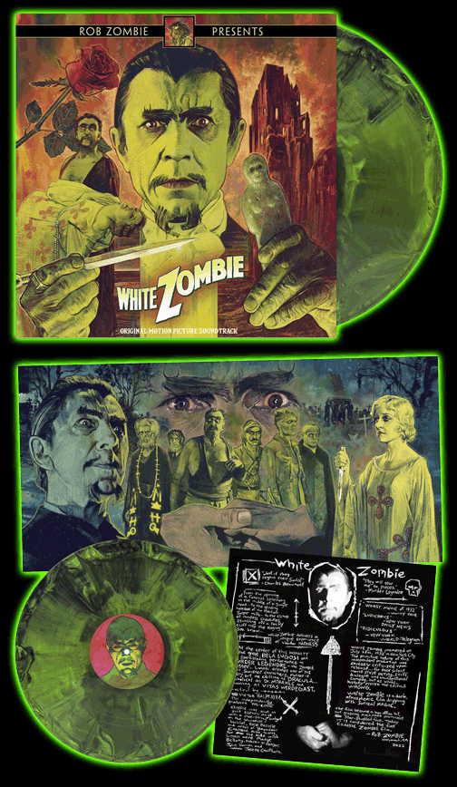 Rob Zombie Presents WHITE ZOMBIE Original Motion Picture Soundtrack LP