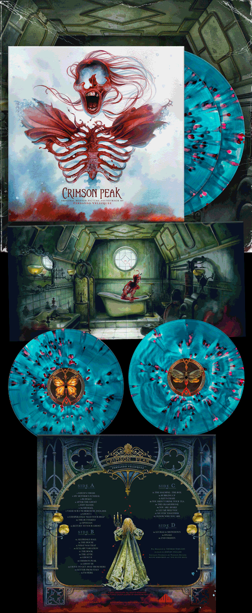 CRIMSON PEAK Orignal Motion Picture Soundtrack 2xLP