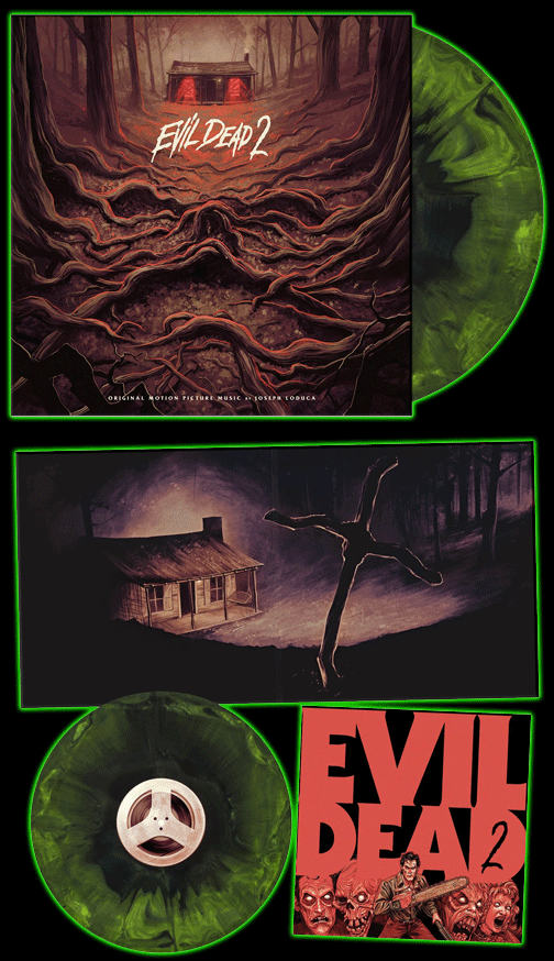 EVIL DEAD 2 Original Motion Picture Soundtrack Vinyl LP