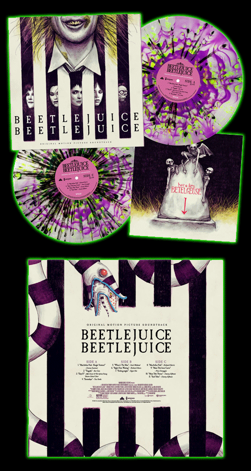 BEETLEJUICE BEETLEJUICE Original Motion Picture Soundtrack Vinyl LP