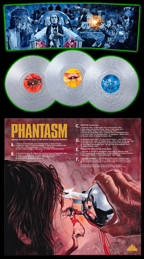 PHANTASM Original Motion Picture Score Vinyl LP