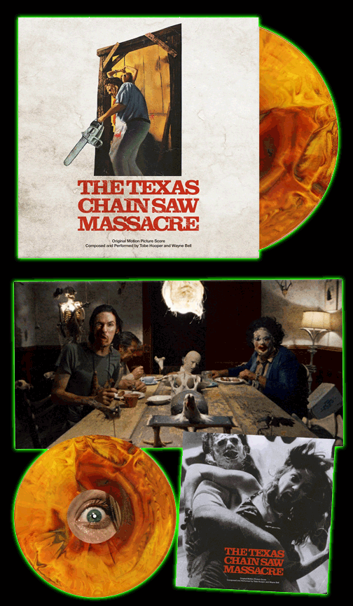 THE TEXAS CHAIN SAW MASSACRE Original Motion Picture Score Vinyl LP