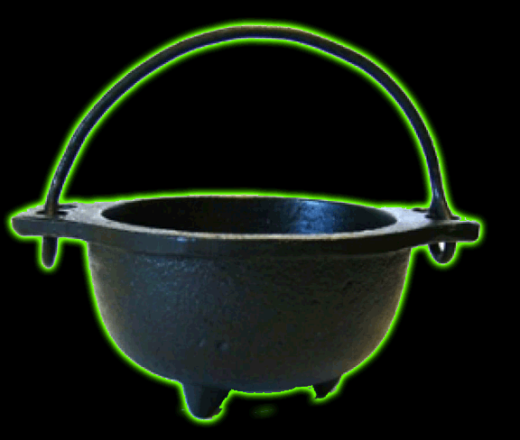 Cast Iron Cauldron with handle