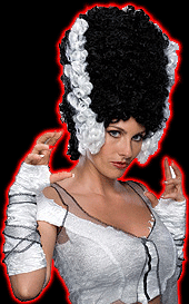 Bride of Frankenstein Wig