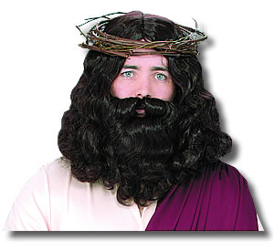 Jesus Wig and Beard