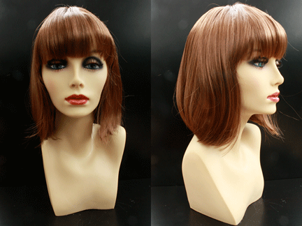 Short Bob Wig - Light Brown