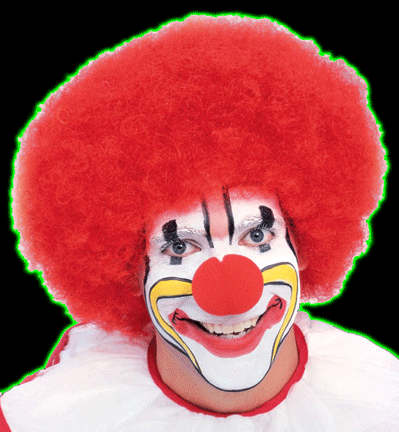 Deluxe Red Clown Wig