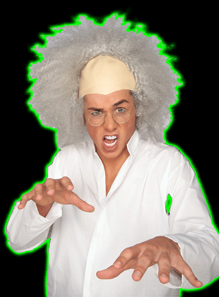 Mad Scientist Wig