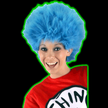 Dr. Seuss Thing 1 & 2 Wig