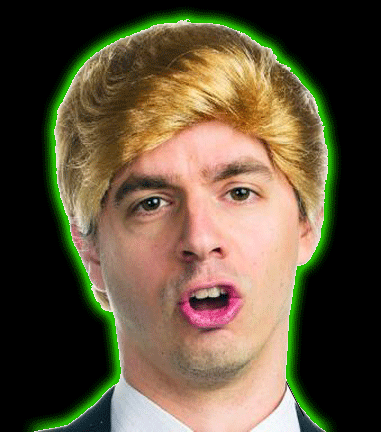 Billionaire Tycoon Blonde Wig