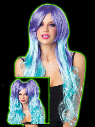 Long Wavy Moonlight Wig