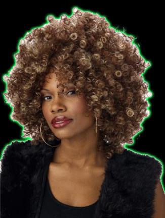 Womens Fine Foxy Fro Wig