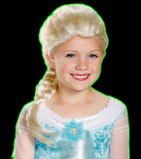 CLEARANCE! Disney Frozen Elsa Kids Wig WAS: $24.99 NOW: $15.99