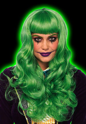 Green Misfits Wig
