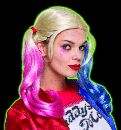 Suicide Squad Harley Quinn Wig